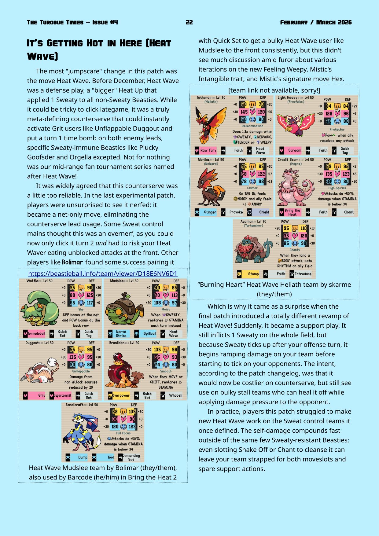 Page 22. Milestone 3 meta retrospective